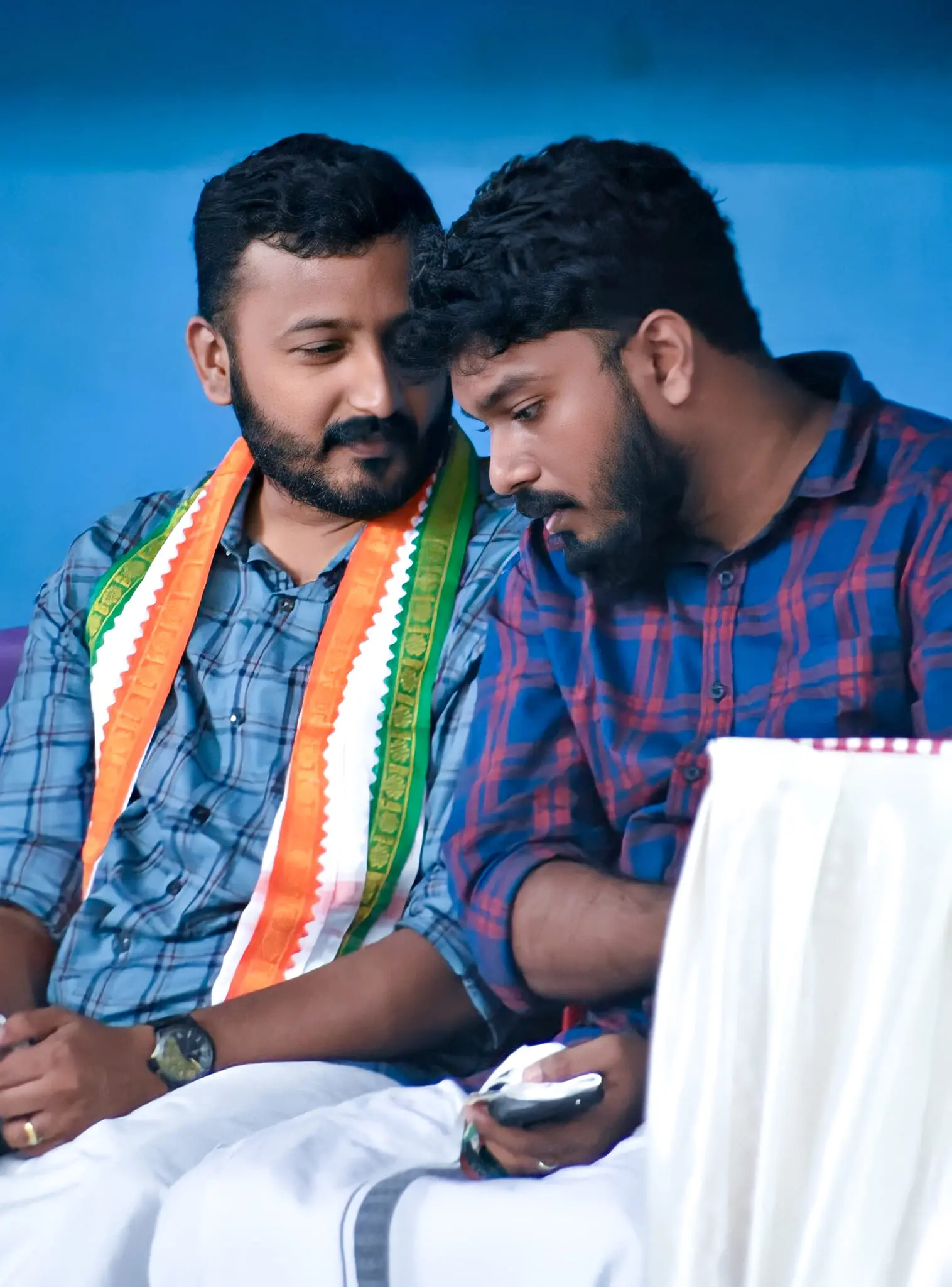 രാഹുൽ മാങ്കൂട്ടത്തിലും ഫെനി നൈനാനും | Photo: .facebook.com/fenni.ninan/photos