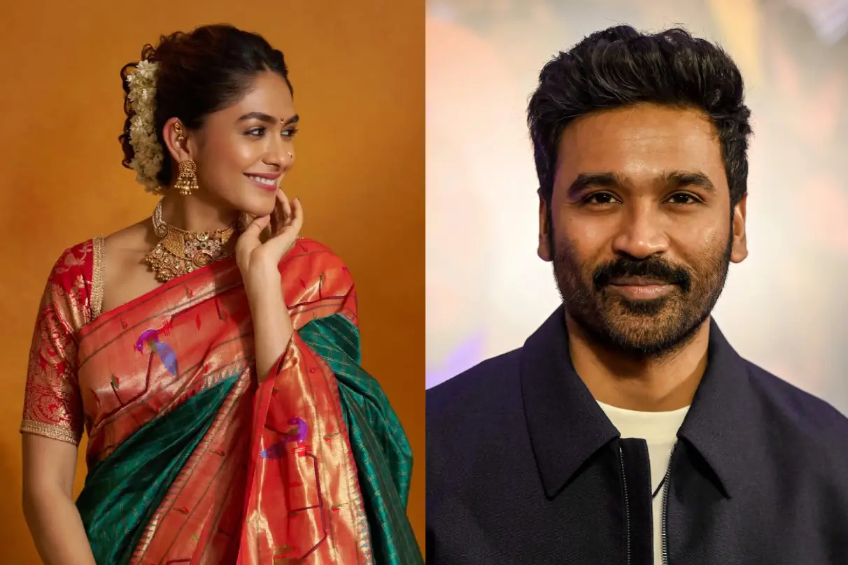 മൃണാൾ ഠാക്കൂർ, ധനുഷ് | Photos: instagram.com/mrunalthakur, AFP