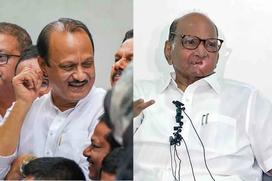 കൂട്ടിയൊട്ടിച്ചിട്ടും രക്ഷയില്ല; NCP ശക്തി കേന്ദ്രങ്ങളിൽ ബിജെപിയുടെ തേരോട്ടം,പവാറുകൾക്ക് തിരിച്ചടി