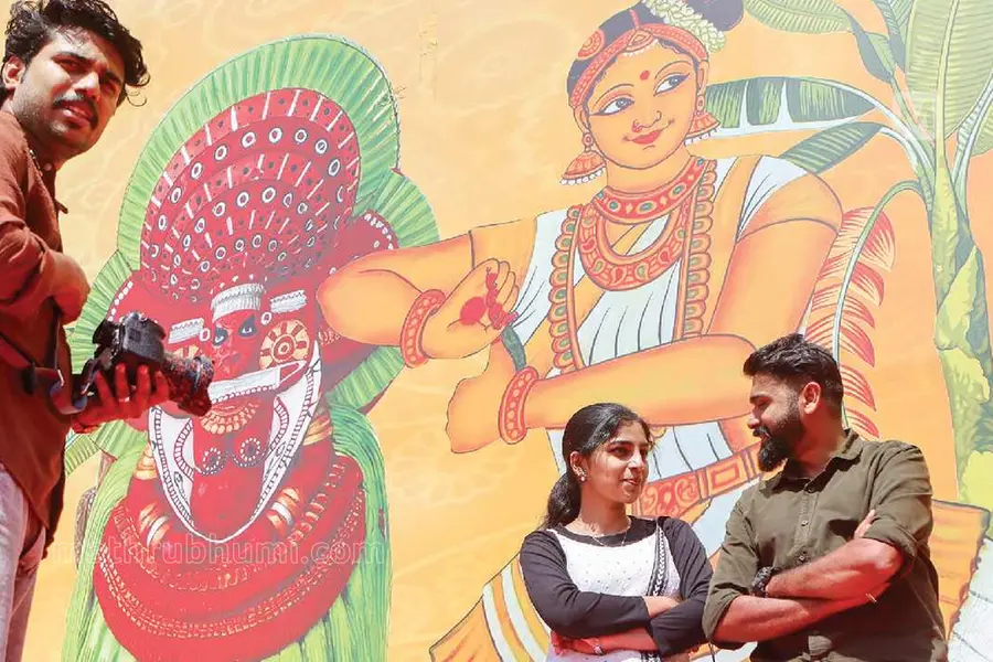 At school Kalolsavam venue, this soon-to-be-wed couple relives a Charlie–Tessa-style love story