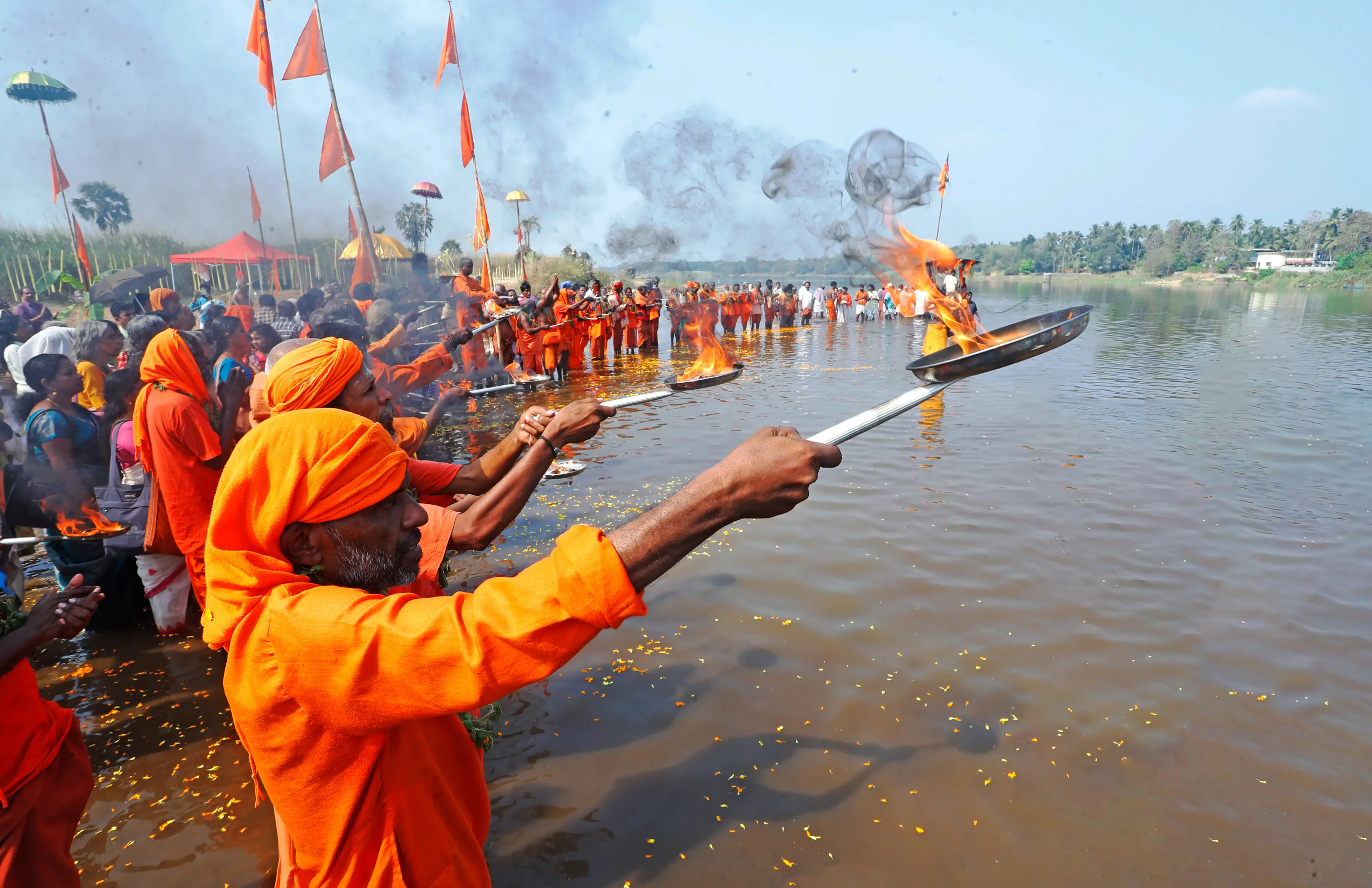 Mahamagha Mahotsavam related ritual | File photo: Ajith Sankaran, Mathrubhumi