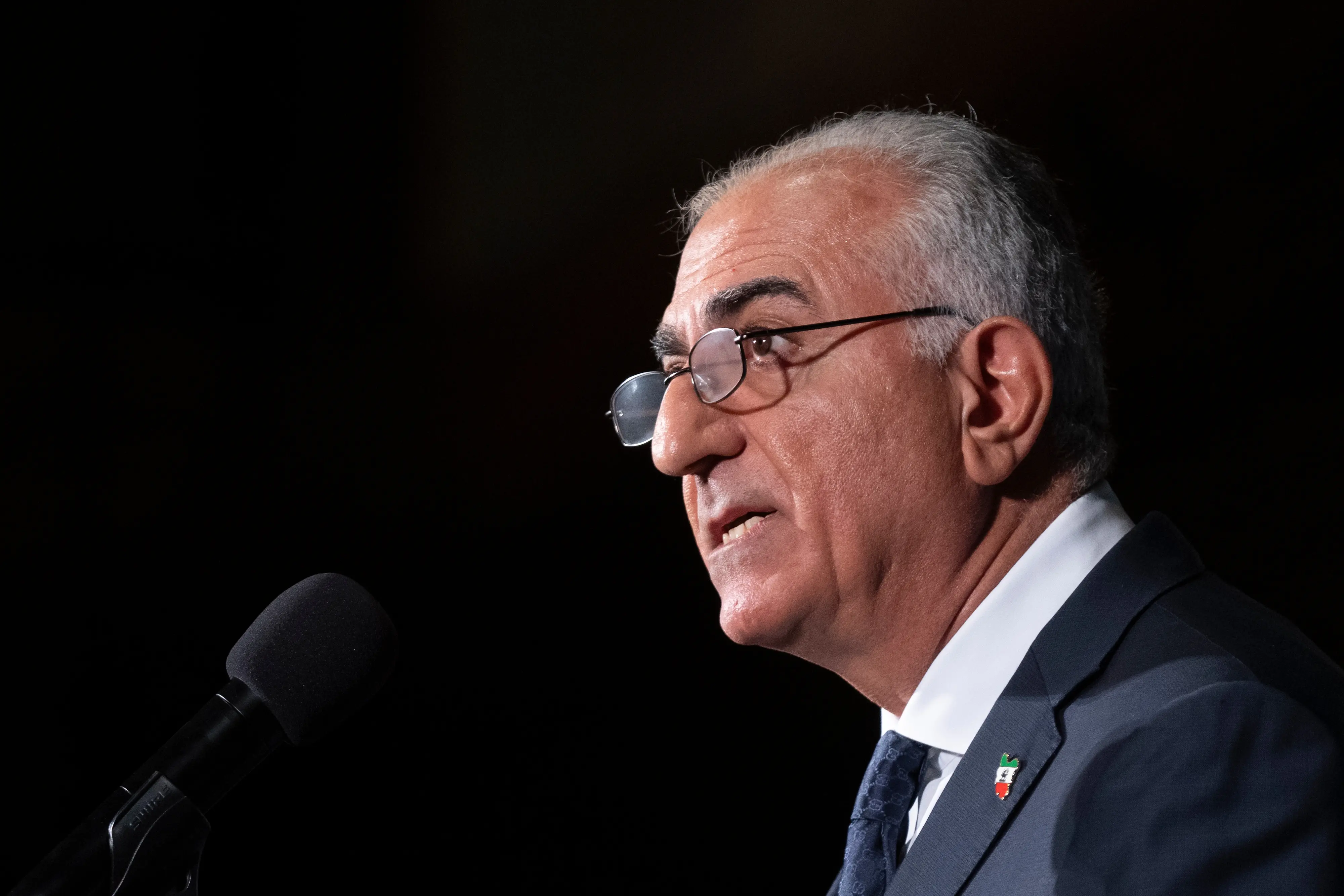 Iranian opposition leader Reza Pahlavi | AP