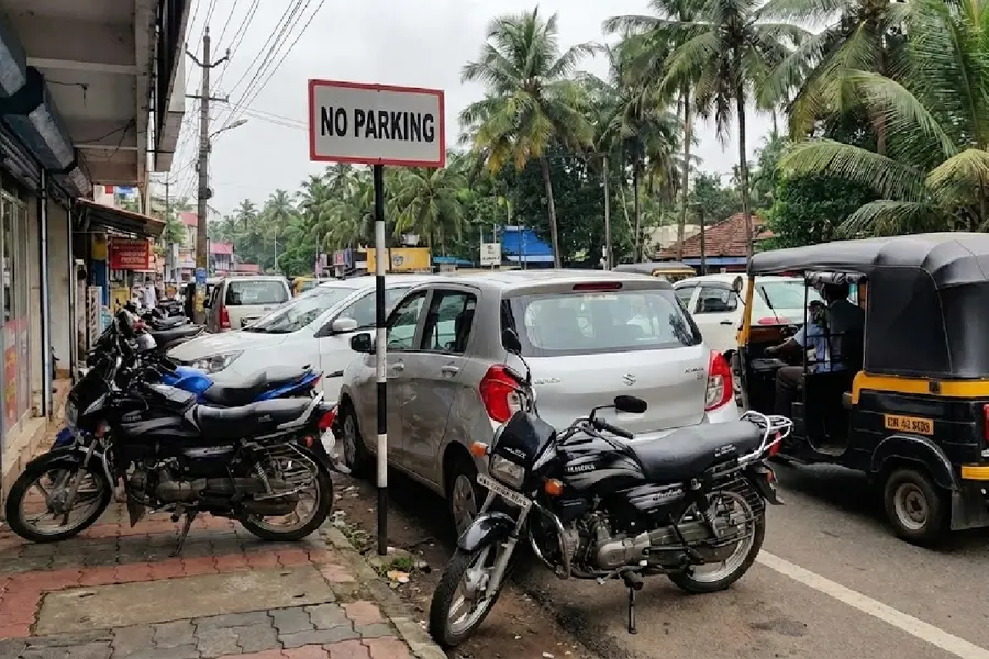 illegal parking