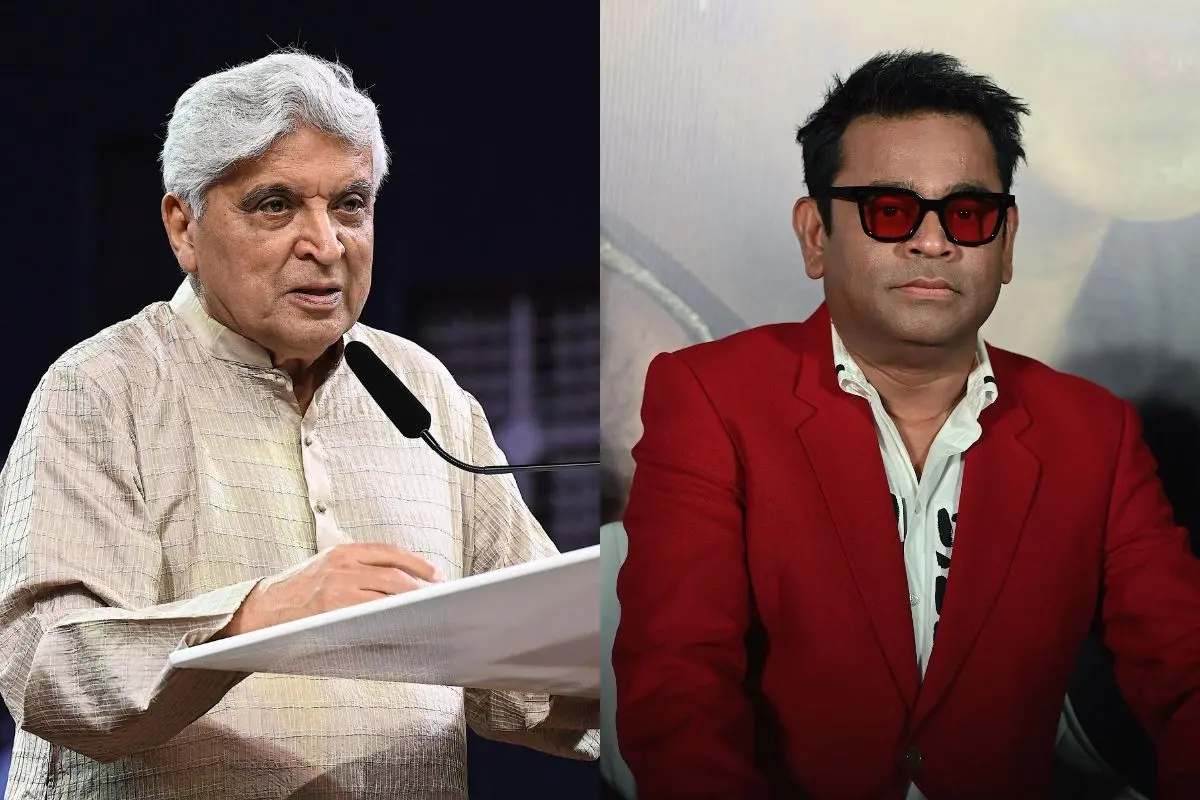 Javed Akhtar, AR Rahman | Photo: AFP