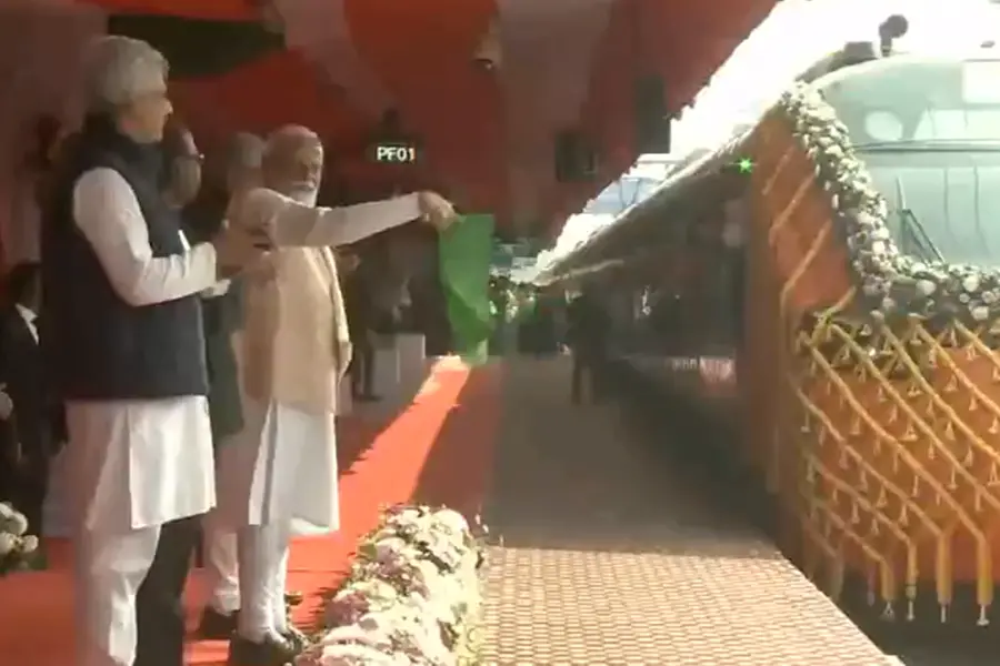 PM Modi flags off India’s first Vande Bharat Sleeper Train between Howrah and Guwahati