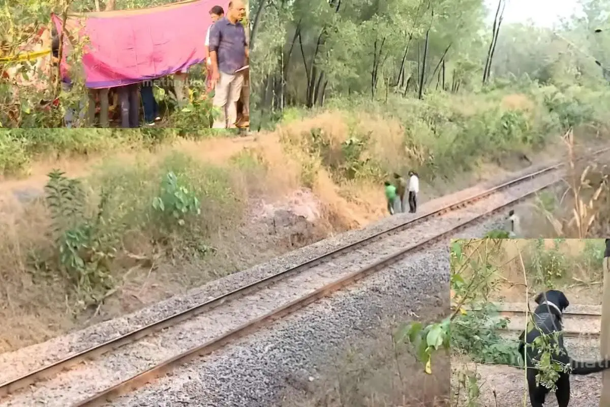 The site where the victim's body was found | Photo: Video screengrab/ Mathrubhumi News