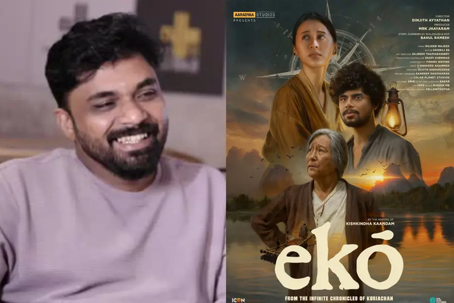 Art director Sajeesh Thamaraasery discussing the intricate set design and detailing of the Malayalam mystery thriller Eko in a recent interview