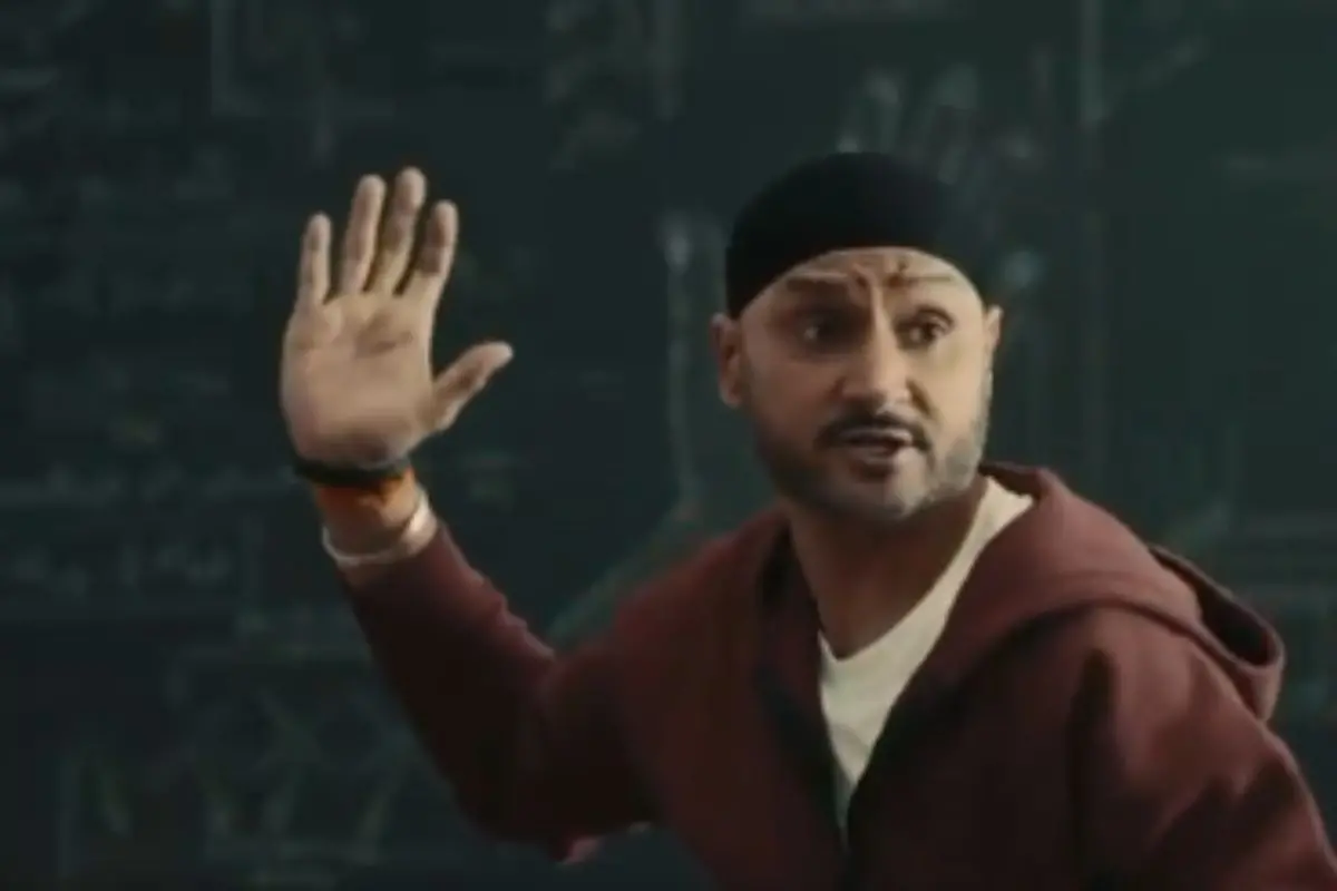 A still from the new commerical starring Harbhajan Singh (Screengrab: X)