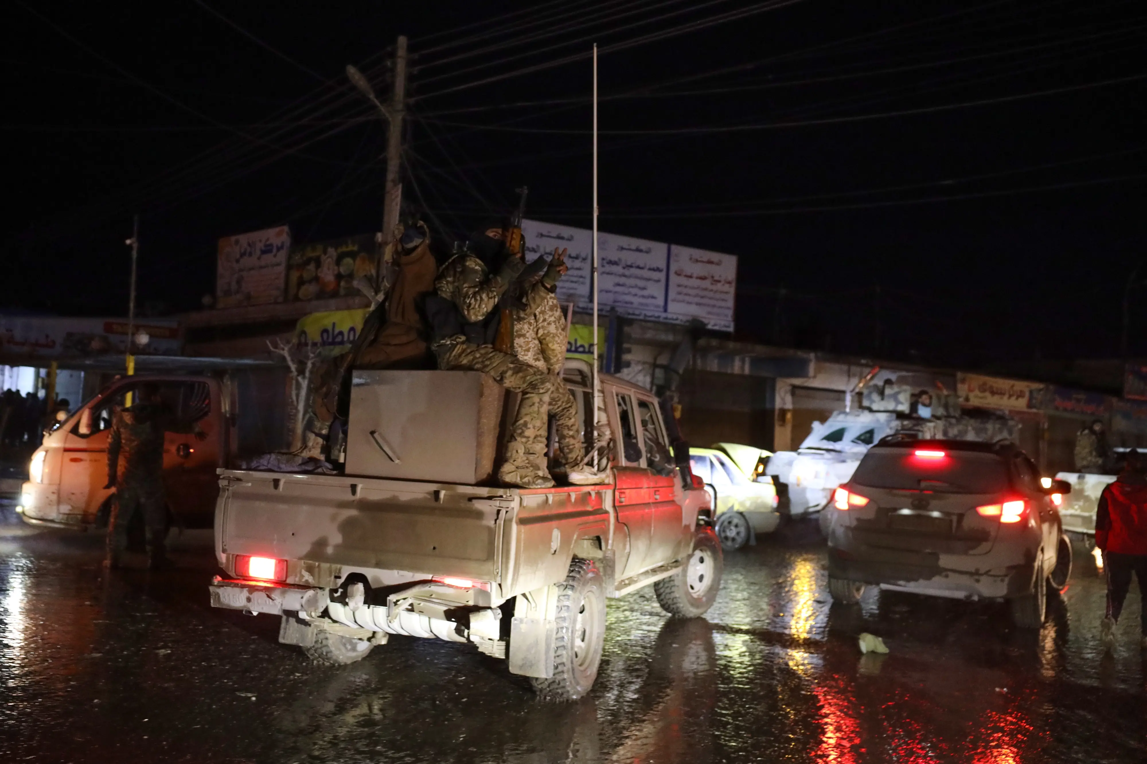 Syrian government troops take control of the town from the Kurdish-led, Syrian Democratic Forces (SDF), in Raqqa, northeastern Syria | AP