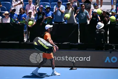 Australian Open 2026: Felix Auger-Aliassime retires hurt in first round after cramp