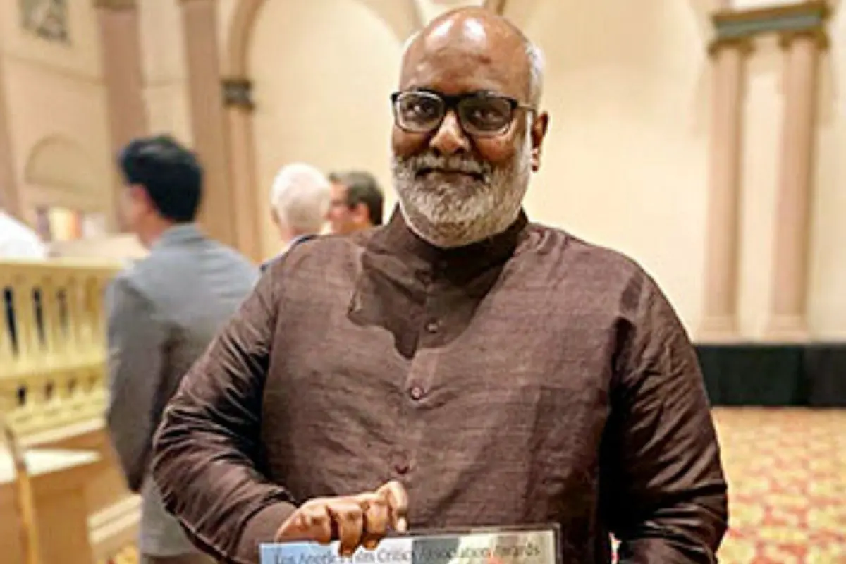 Music composer MM Keeravani