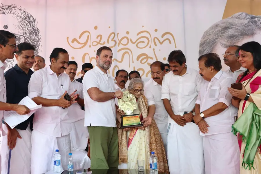 ‘Great nations are built on expressed views..’:Rahul Gandhi speaks in Mahapanchayat | WATCH