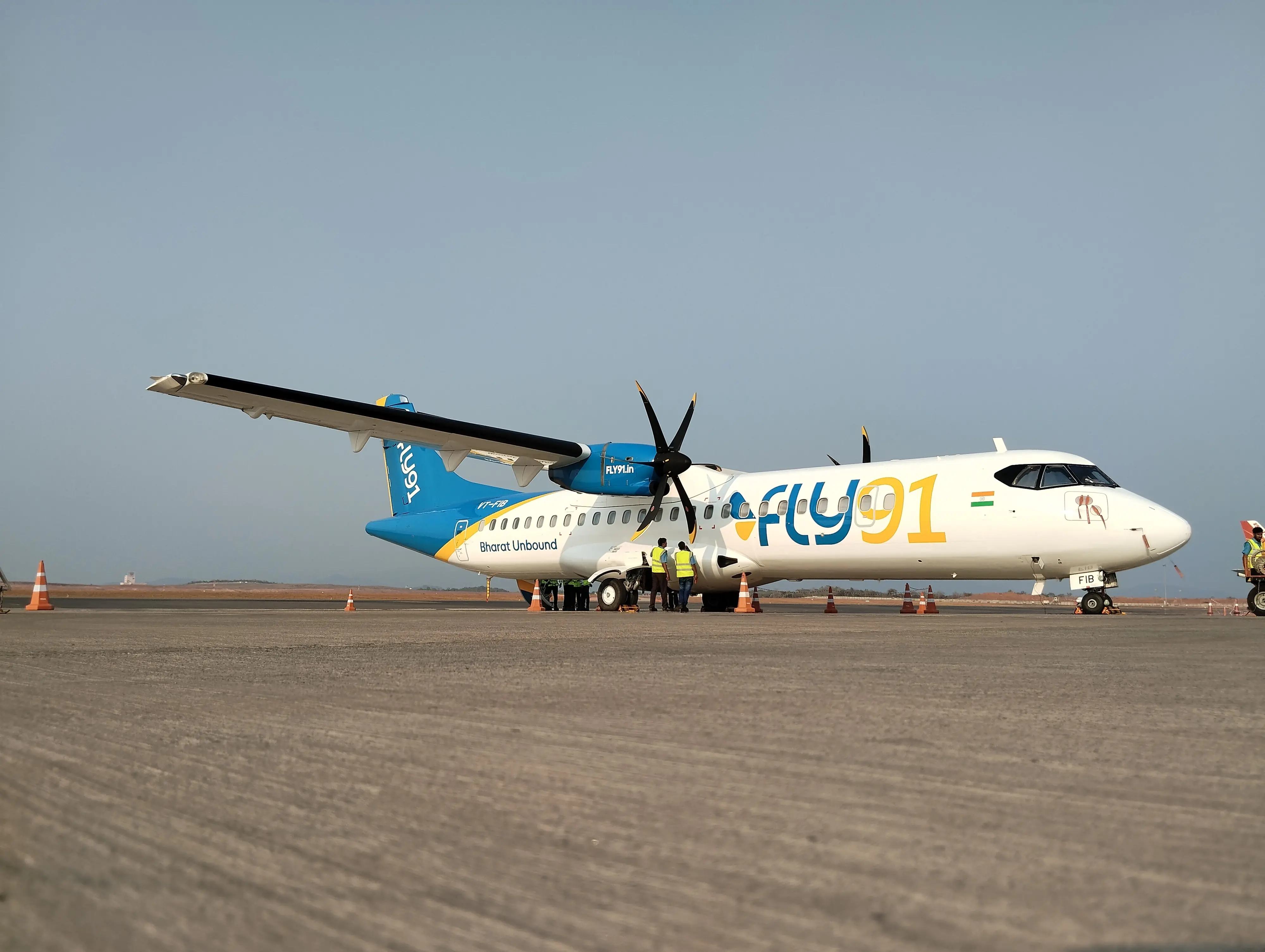 FLY91 aircraft