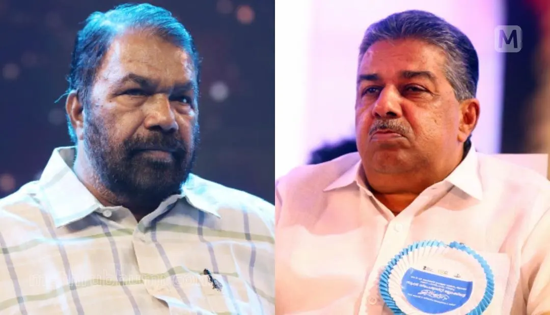 വി ശിവൻകുട്ടി, സജി ചെറിയാൻ | Photo: Mathrubhumi