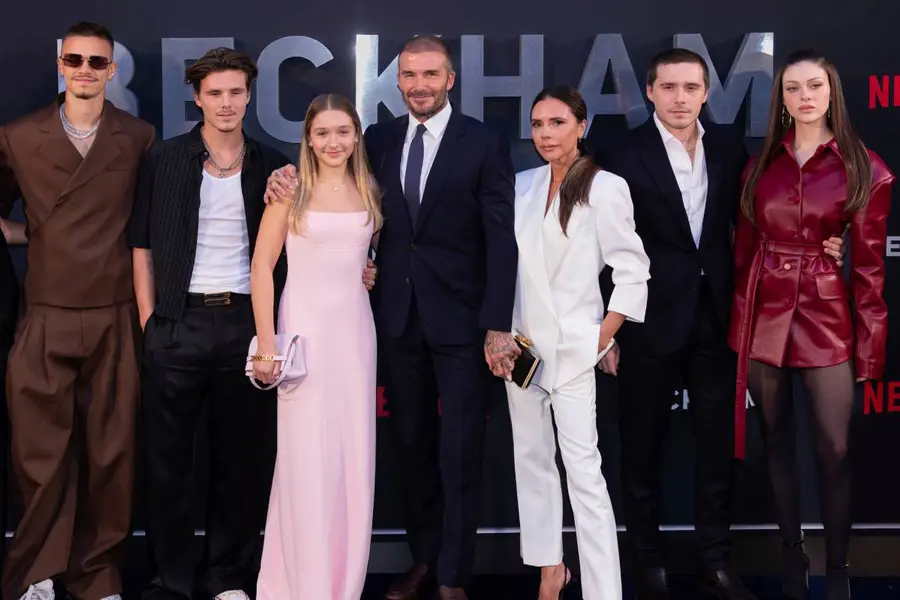 david beckham family