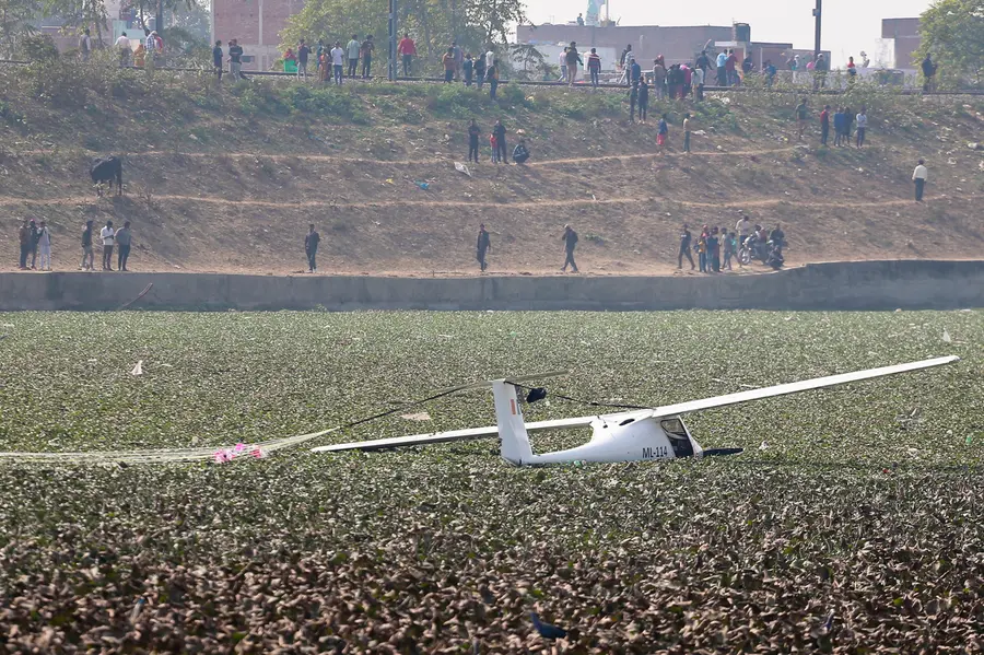 IAF aircraft crashes in Prayagraj during training sortie; Both pilots safe | VIDEO
