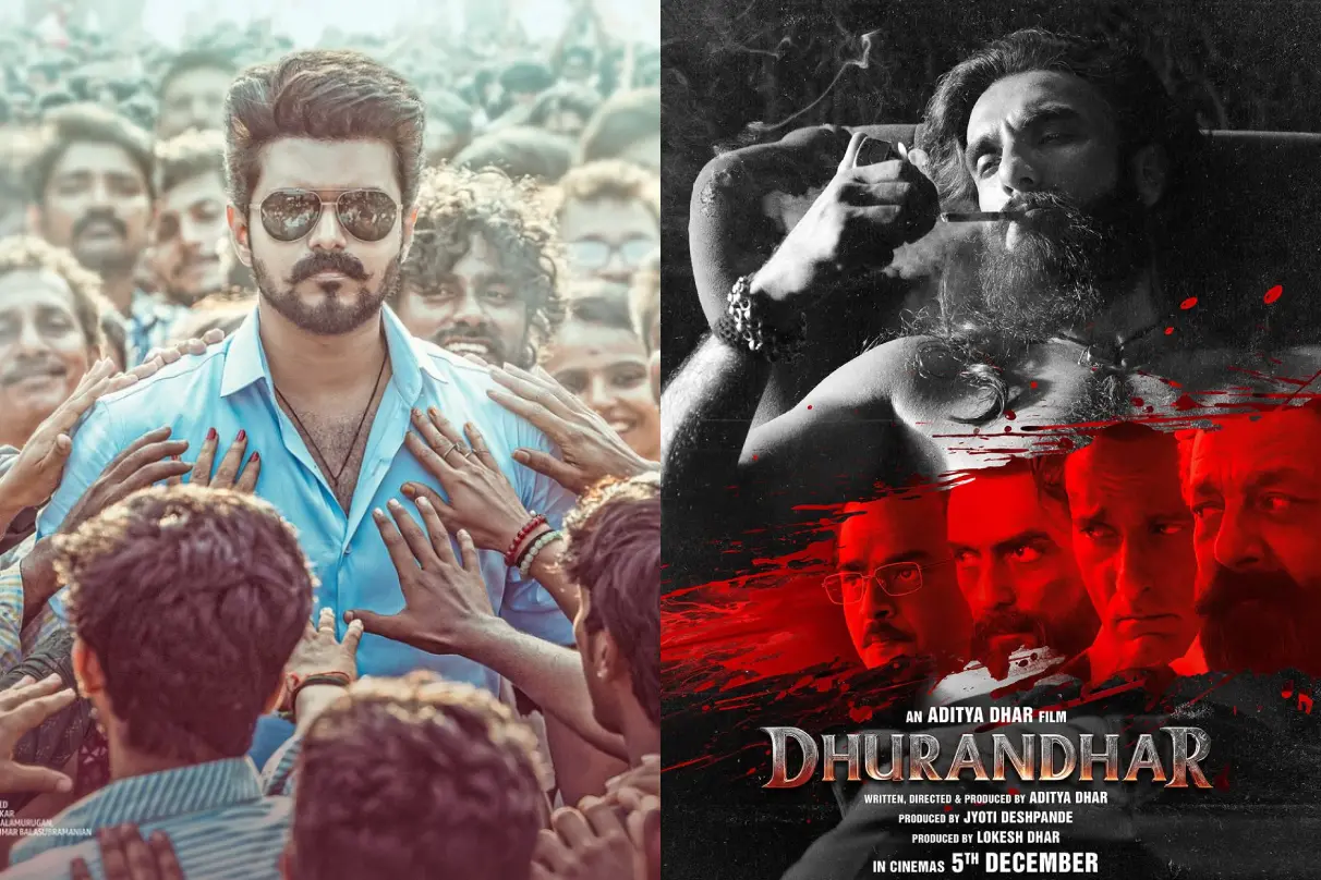 ജനനായകന്റേയും ധരന്ധറിന്റേയും പോസ്റ്ററുകൾ | Photos: Facebook