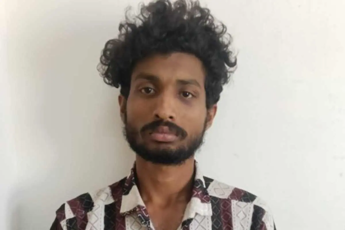 അറസ്റ്റിലായ പ്രതി അമല്‍ എന്‍. അജികുമാര്‍ | Photo Courtesy: x.com/HateDetectors