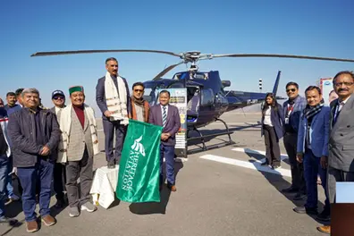 Himachal Pradesh launches heli taxi services to improve connectivity and boost tourism