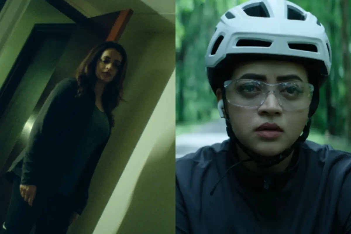 ഗാനരംഗത്തില് ഭാവന | Photo: Screen grab/ YouTube: T-Series Malayalam