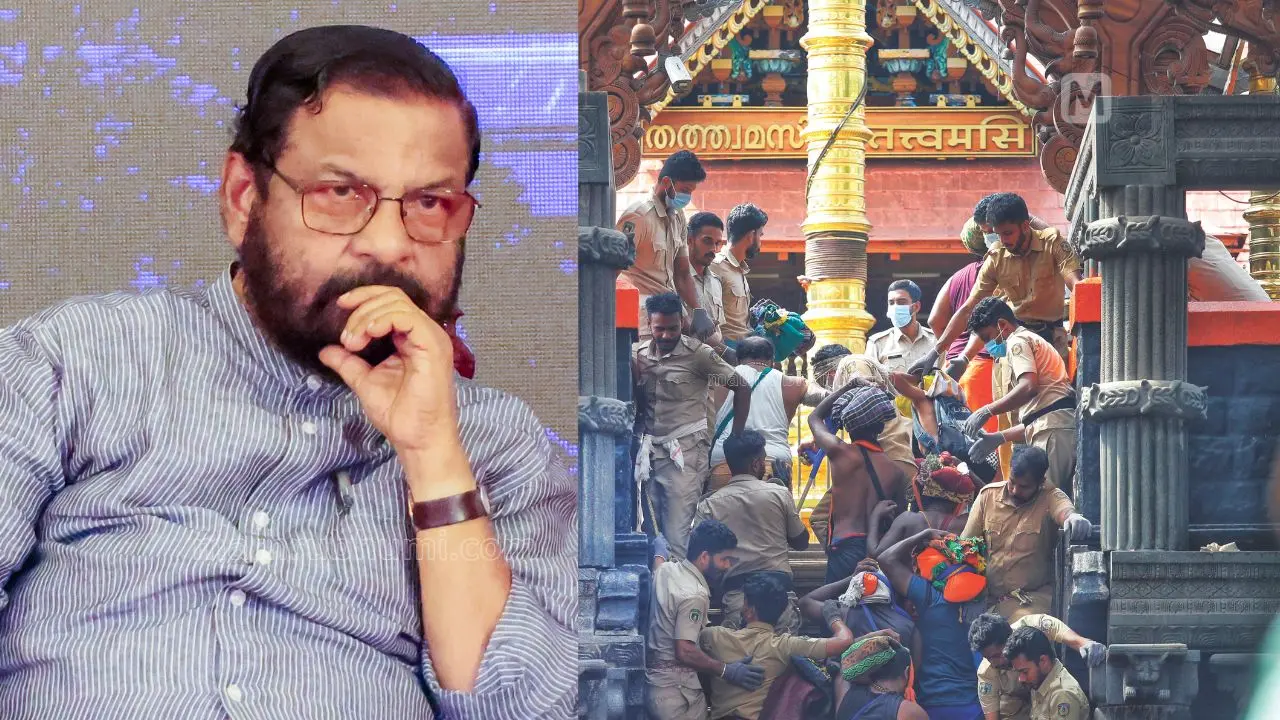 കടകംപള്ളി സുരേന്ദ്രന് | ചിത്രം: ബി. മുരളീകൃഷ്ണന്, മാതൃഭൂമി | ശബരിമല | ചിത്രം: അജിത് ശങ്കരൻ, മാതൃഭൂമി