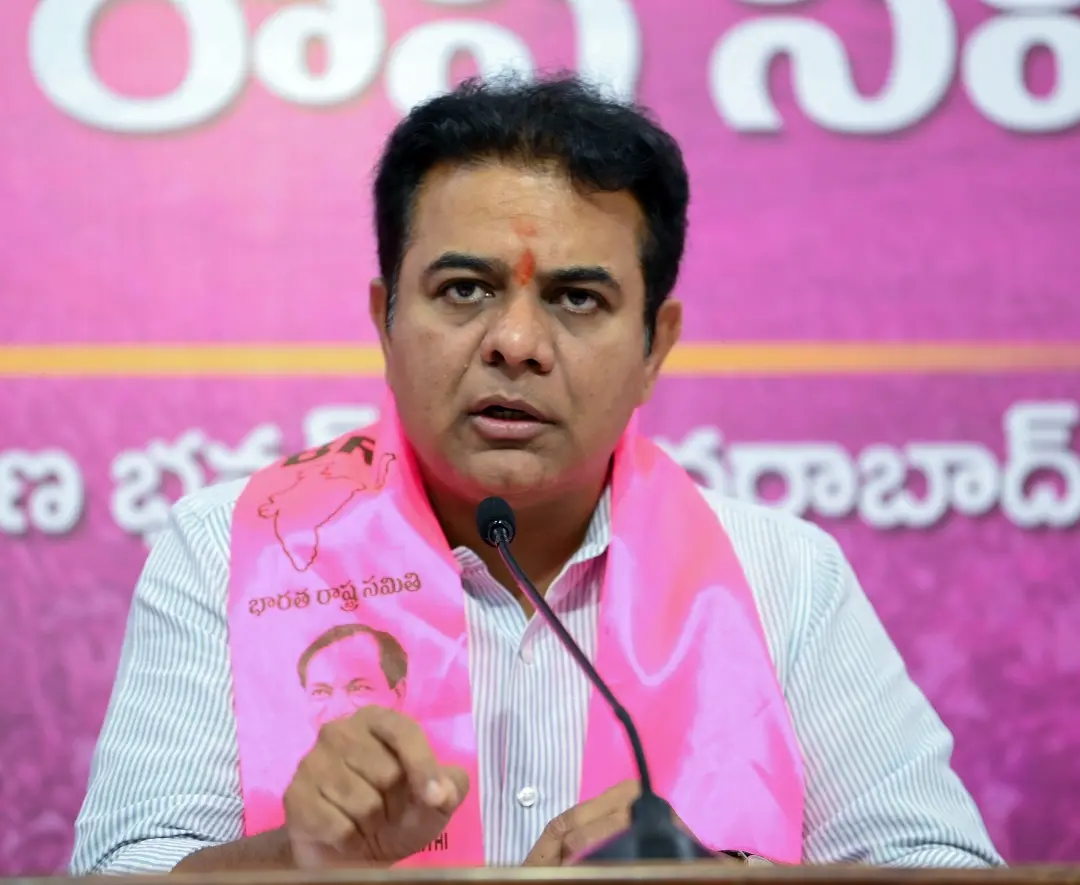 BRS Working President K.T.Rama Rao | File Photo: ANI