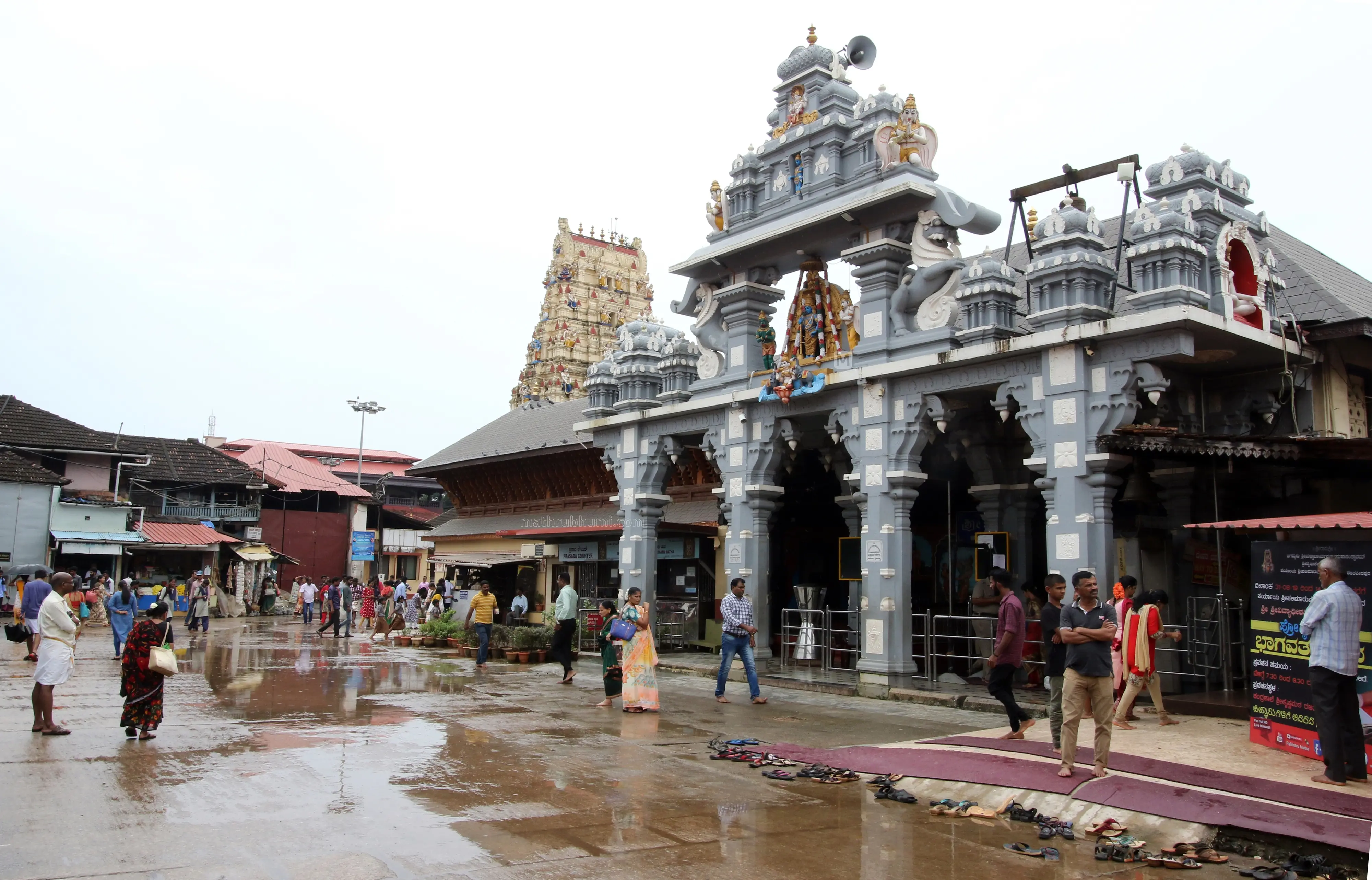 ഉഡുപ്പി ശ്രകൃഷ്ണക്ഷേത്രം | ഫോട്ടോ: രാമനാഥ് പൈ / മാതൃഭൂമി