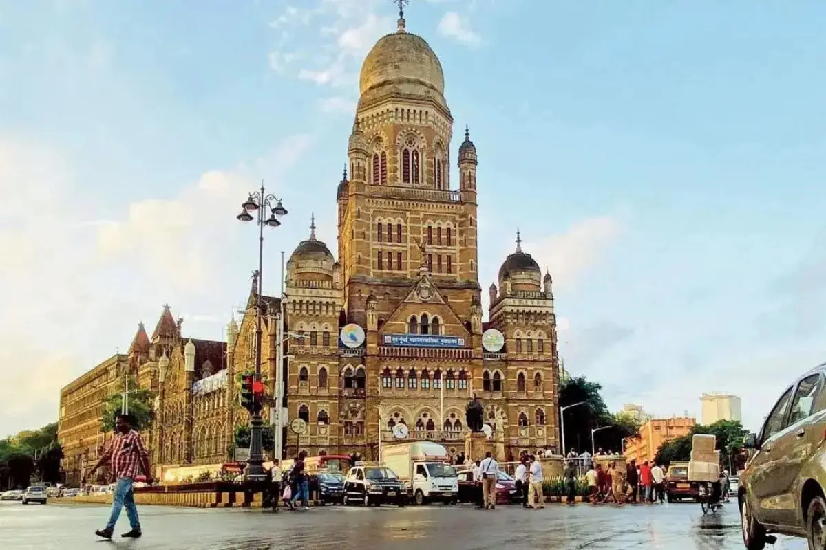 The headquarters of the Brihanmumbai Municipal Corporation in south Mumbai, which is set to have a woman mayor following the latest reservation lottery, even as the process has triggered political controversy.