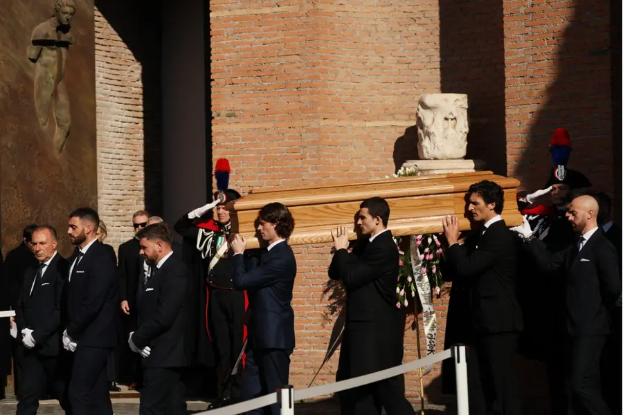 The Funeral Of Valentino Garavani