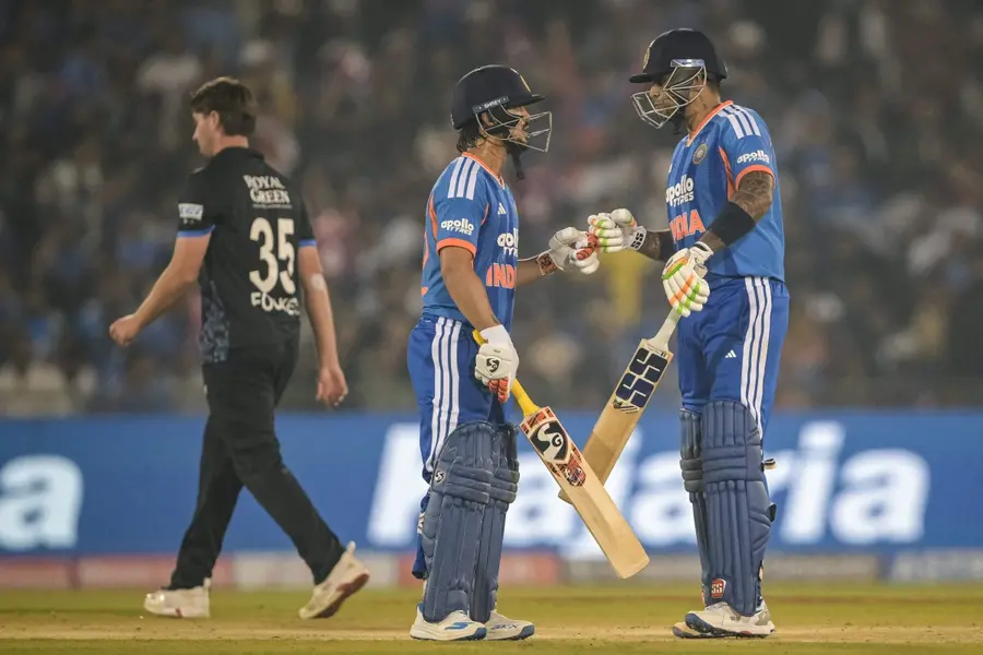 IND vs NZ, 2nd T20I: SKY clocks first fifty after 23 innings as Ishan Kishan roars in Raipur