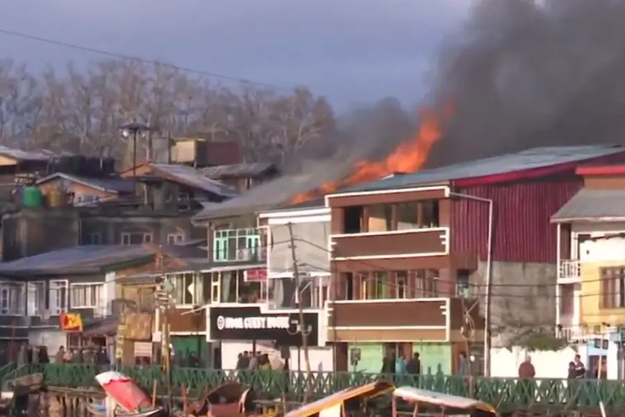 a hotel near Dalgate in Srinagar