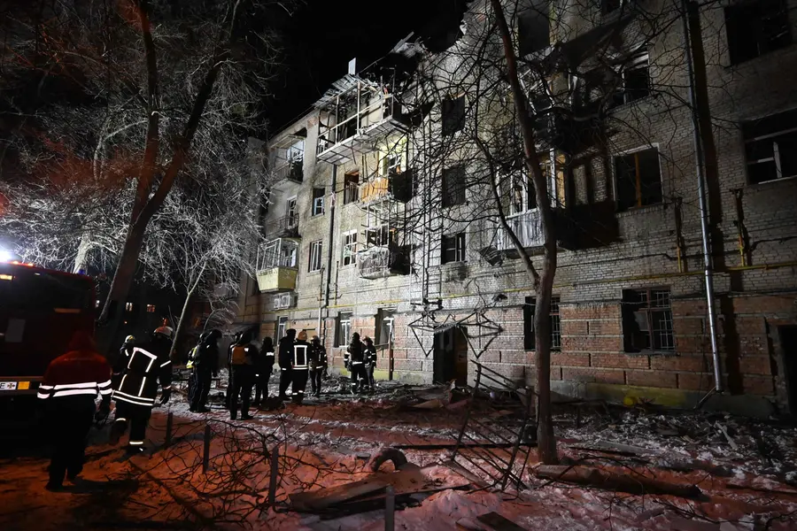 Russian drones and missiles hit Kyiv and Kharkiv, leaving one dead and 23 injured