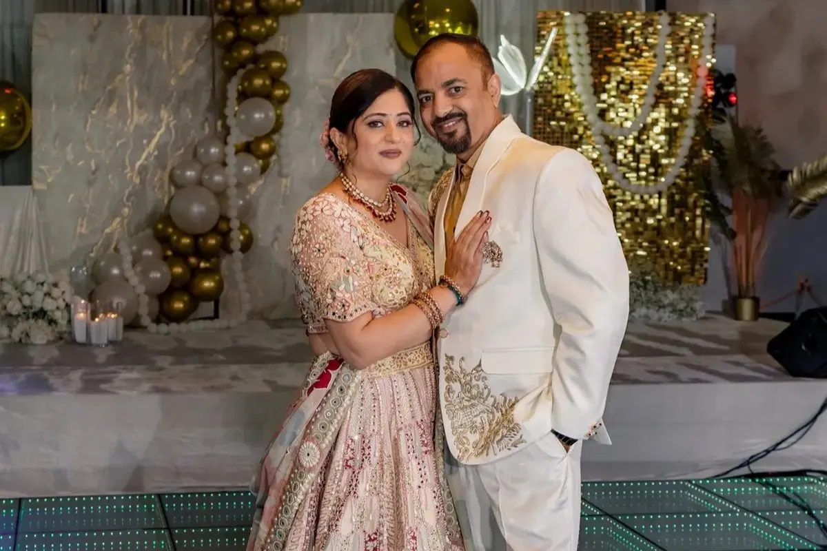 Vijay Kumar with his wife Meemu Dogra | File photo:  Facebook/meemu.dogra.79