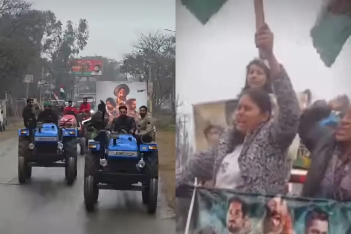 സാമൂഹികമാധ്യമങ്ങളില് പ്രചരിക്കുന്ന ദൃശ്യങ്ങളില്നിന്ന് | Photo: Screen grab/ Viral Bhayani