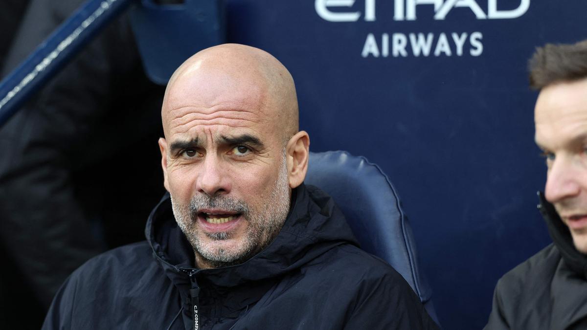‘I would love to have players fight against the refereeing decisions’: Guardiola fumes