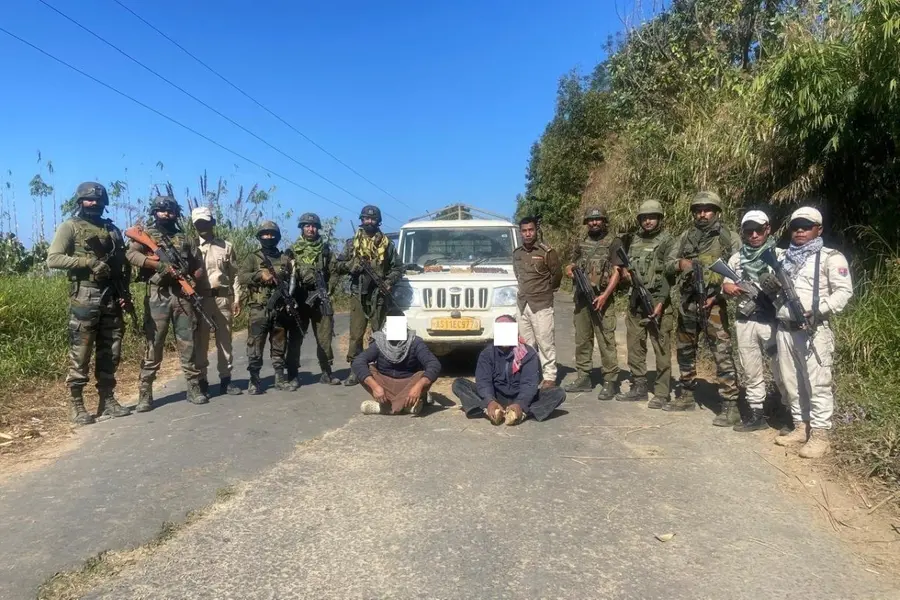 Two arrested, explosives seized in Manipur's Pherzawl