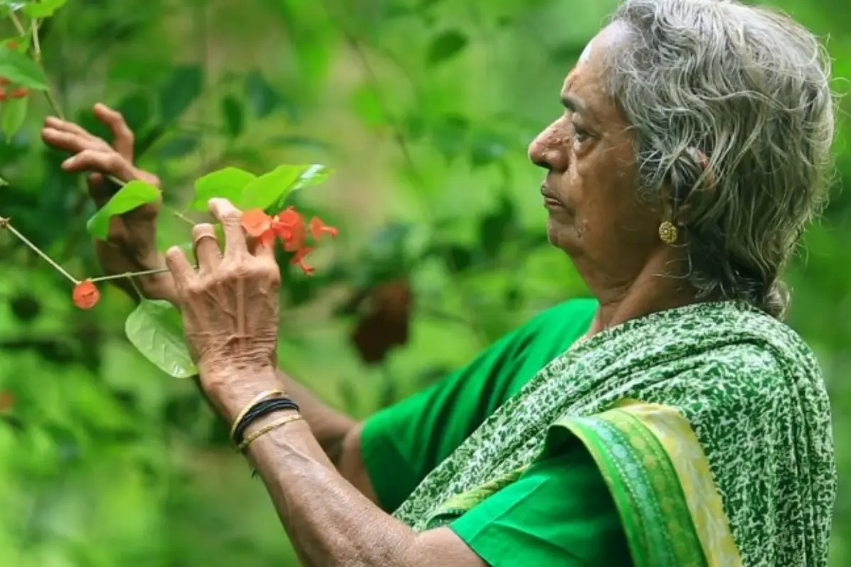 Devaki Amma from Alappuzha.| Photo: X@FFFAlappuzha