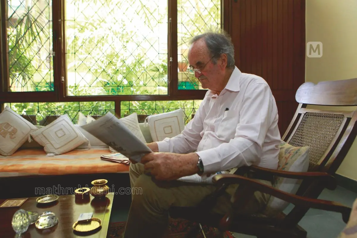 Mark Tully. Journalist. Former Bureau Chief, BBC, New Delhi.