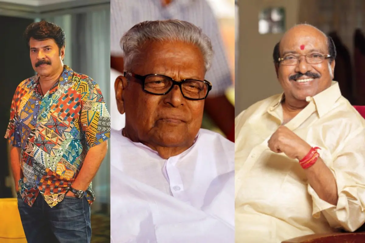 Mammootty, V.S. Achuthanandan, Vellapally Natesan