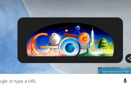 Googl doodle celebrating Republic Day