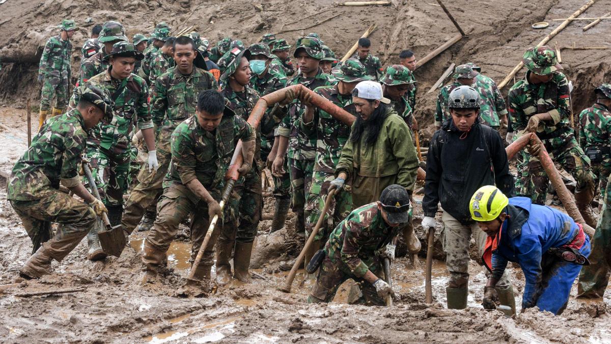 Indonesia landslide kills 17, at least 73 missing as rescue operations continue