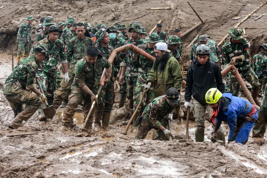 Indonesia landslide kills 17, at least 73 missing as rescue operations continue