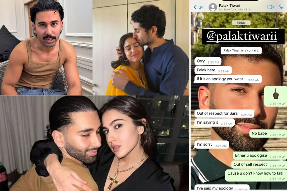 Orry and Sara Ali Khan fallout