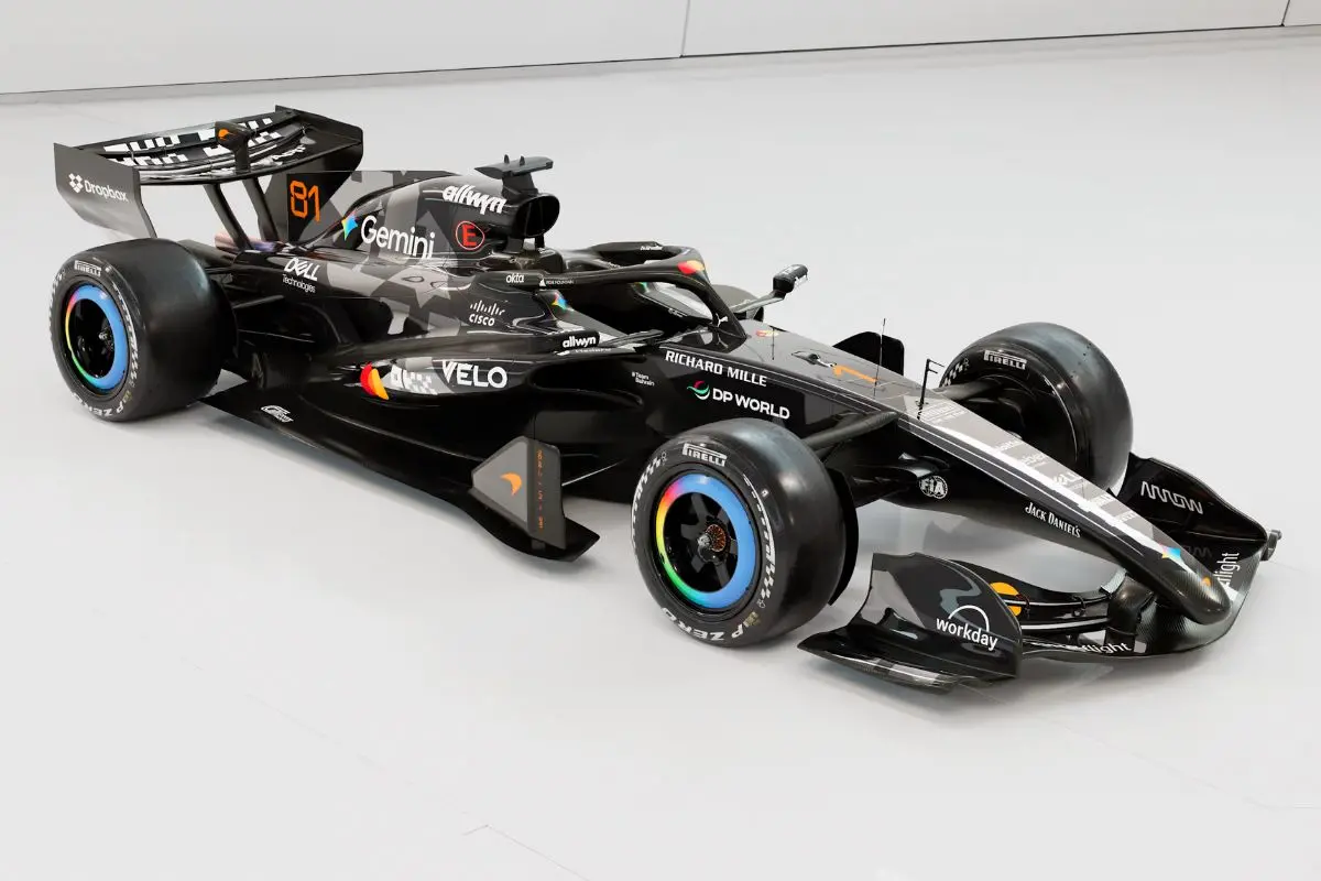 McLaren's one-off livery for the Barcelona Shakedown | Photo: F1
