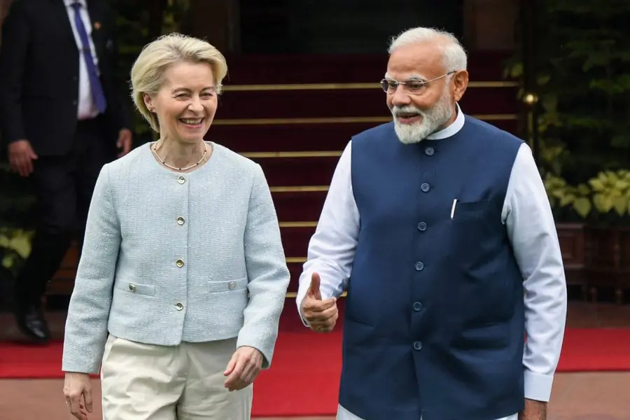 modi eu Ursula von der Leyen