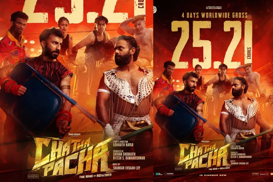 25 കോടി ആഗോള കളക്ഷൻ പിന്നിട്ട് 'ചത്താ പച്ച: റിങ് ഓഫ് റൗഡീസ്'; 2026-ലെ ആദ്യഹിറ്റ്