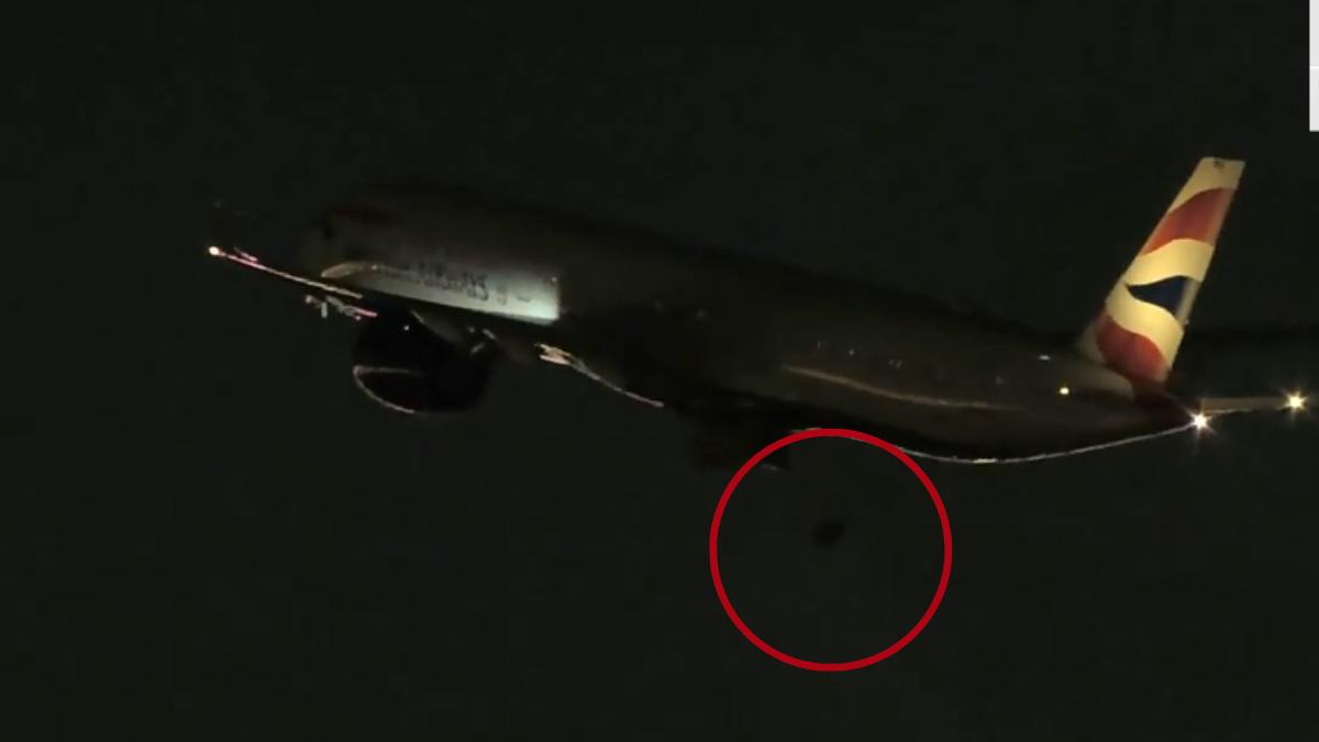 British Airways plane loses wheel shortly after takeoff from Las Vegas | VIDEO