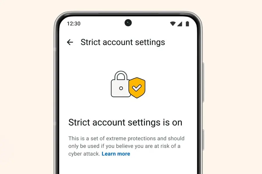 WhatsApp Strict Account Settings