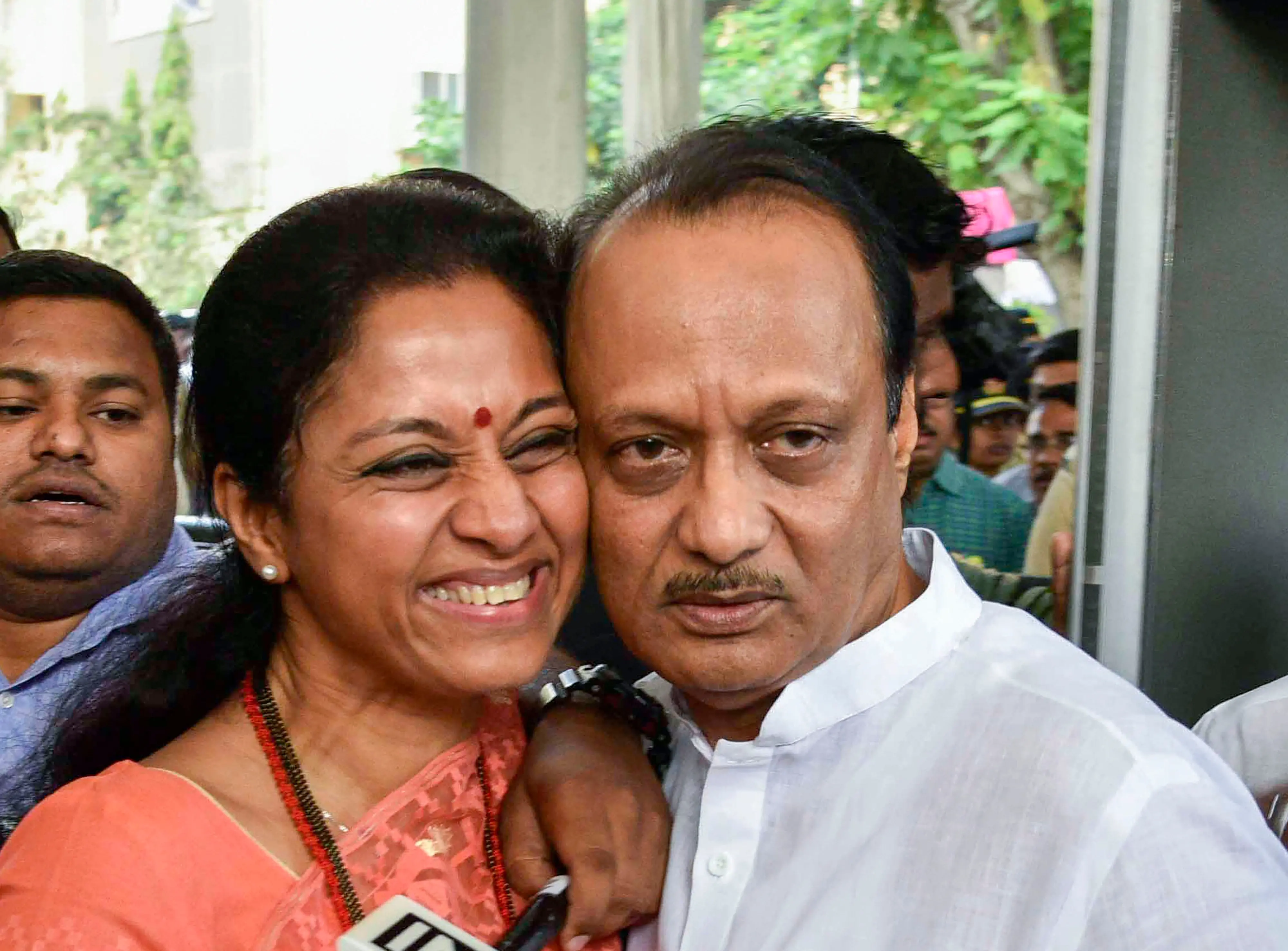 സുപ്രിയ സുലെ, അജിത് പവാർ | Photo: PTI