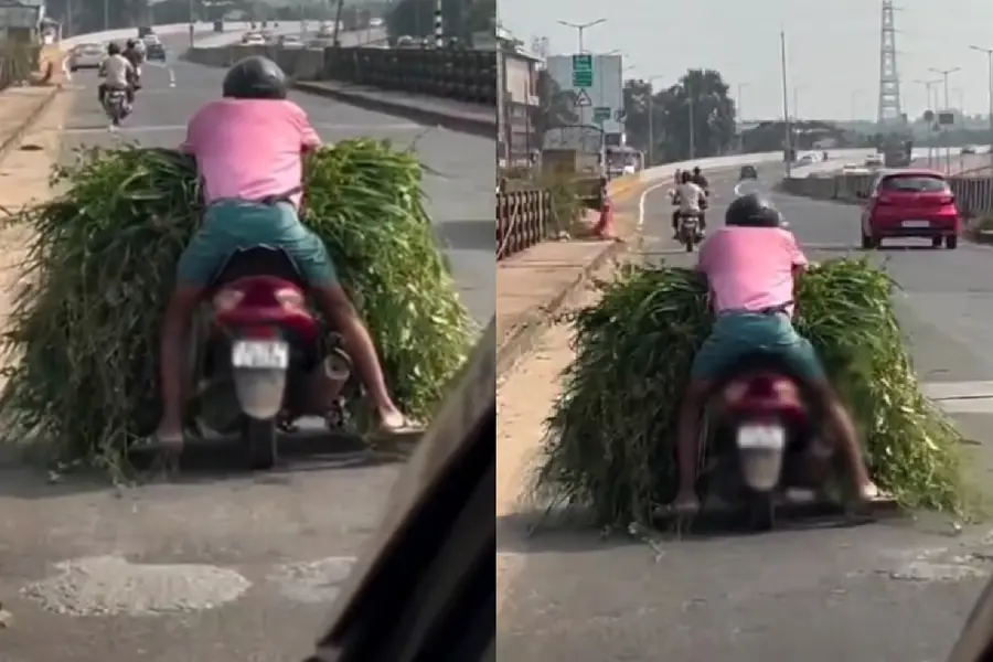 ജീവിക്കാൻ വേണ്ടി ജീവൻ കളയണോ? അപകടകരമായ സ്കൂട്ടർ യാത്രയുടെ ദൃശ്യങ്ങൾ പങ്കുവെച്ച് എംവിഡി